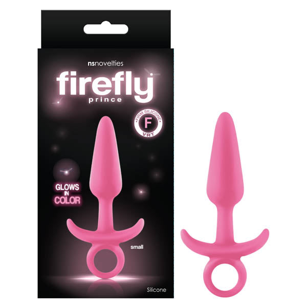 NS Novelties Firefly Prince glow-in-dark silicone cock ring - ClubX Australia